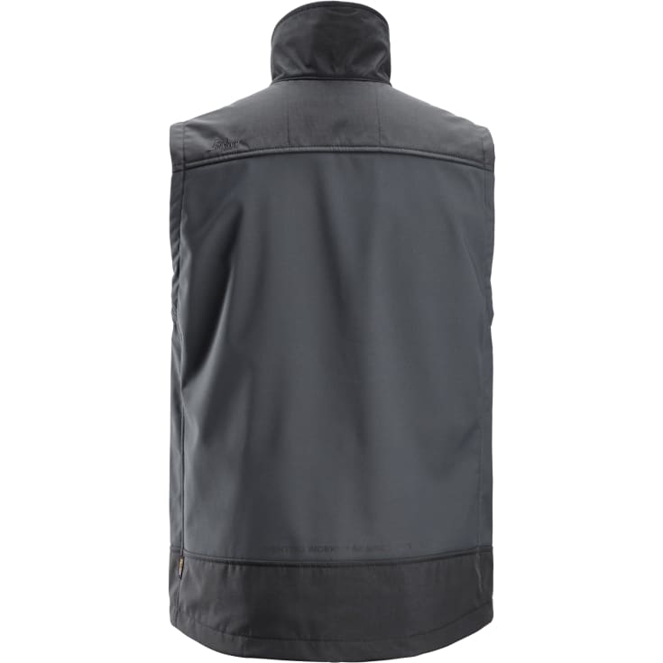 Snickers AllroundWork softshellvest 4506, Steel Grey/Dark Steel Grey, L