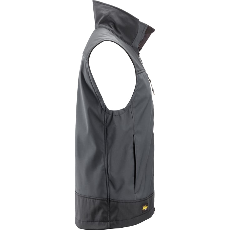 Snickers AllroundWork softshellvest 4506, Steel Grey/Dark Steel Grey, L