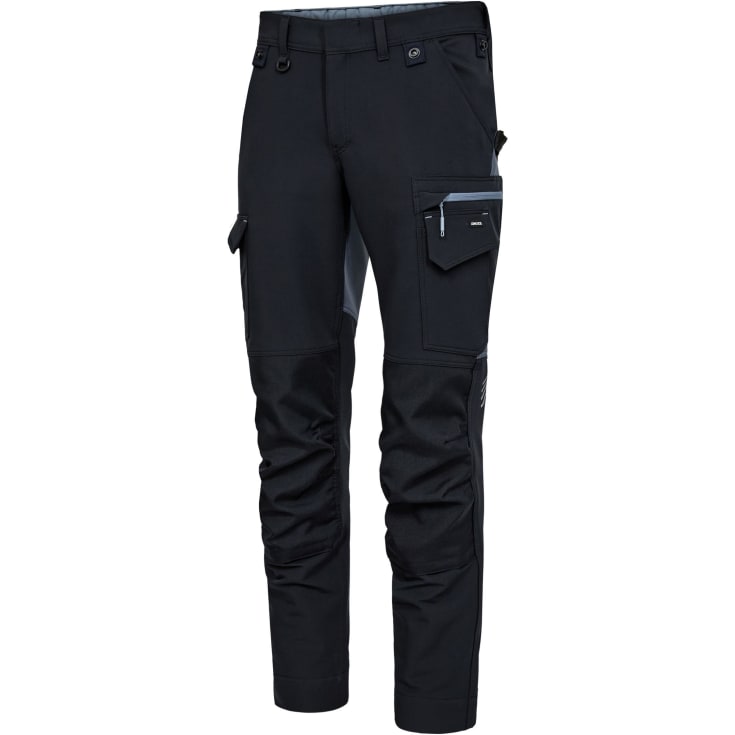 Engel Entire arbejdsbukser full stretch, Deep Blue/Dark Sea, 88