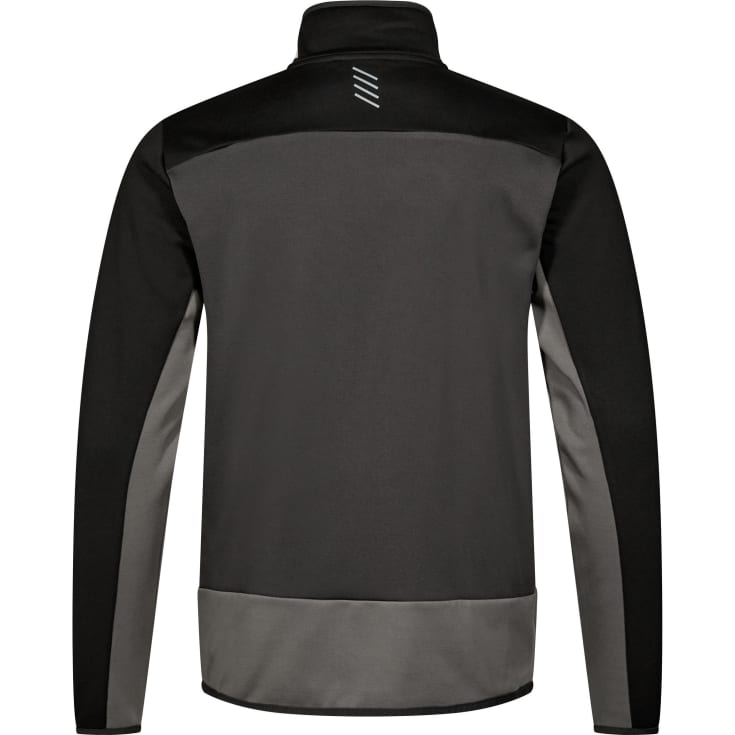 Engel Entire midlayer cardigan, Anthracite Grey/Black, XL