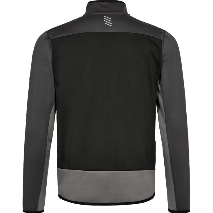 Engel Entire midlayer cardigan, Black/Anthracite Grey, M