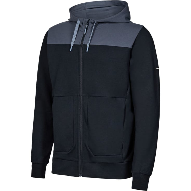 Engel Entire hættetrøje med lynlås, Deep Blue/Dark Sea, 2XL