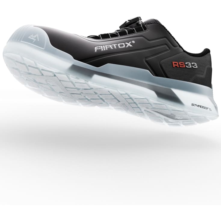 Airtox RS33 sikkerhedssko S7S, Sort/Hvid, 40