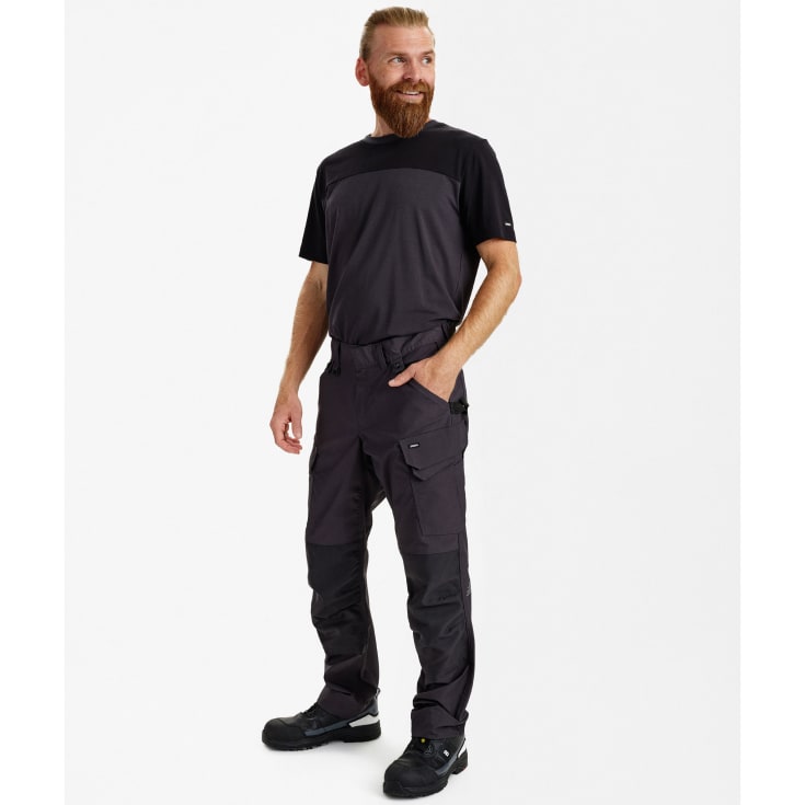 Engel Entire arbejdsbukser, Anthracite Grey, 100