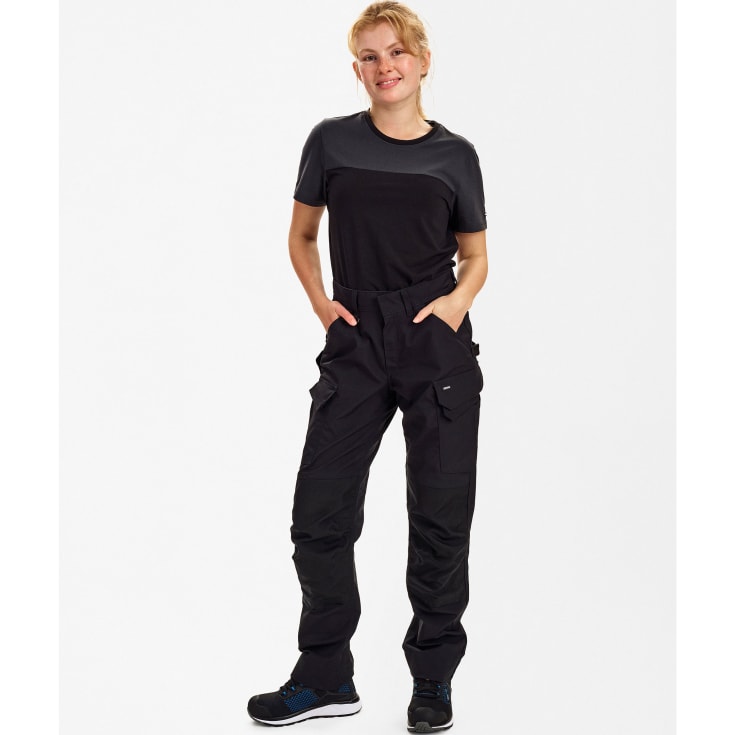 Engel Entire dame arbejdsbukser, Black, 36