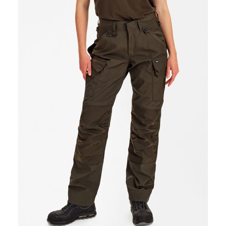 Engel Entire dame arbejdsbukser, Forest green, 34