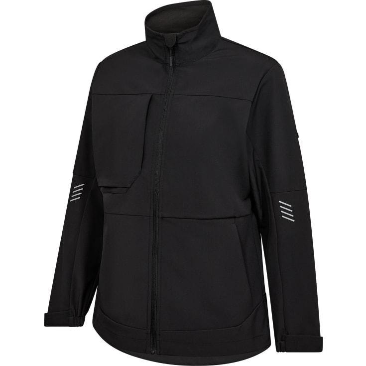 Engel Entire dame softshelljakke, Black, M