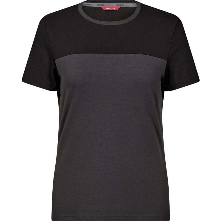 Engel Entire dame T-shirt, Anthracite Grey/Black, M