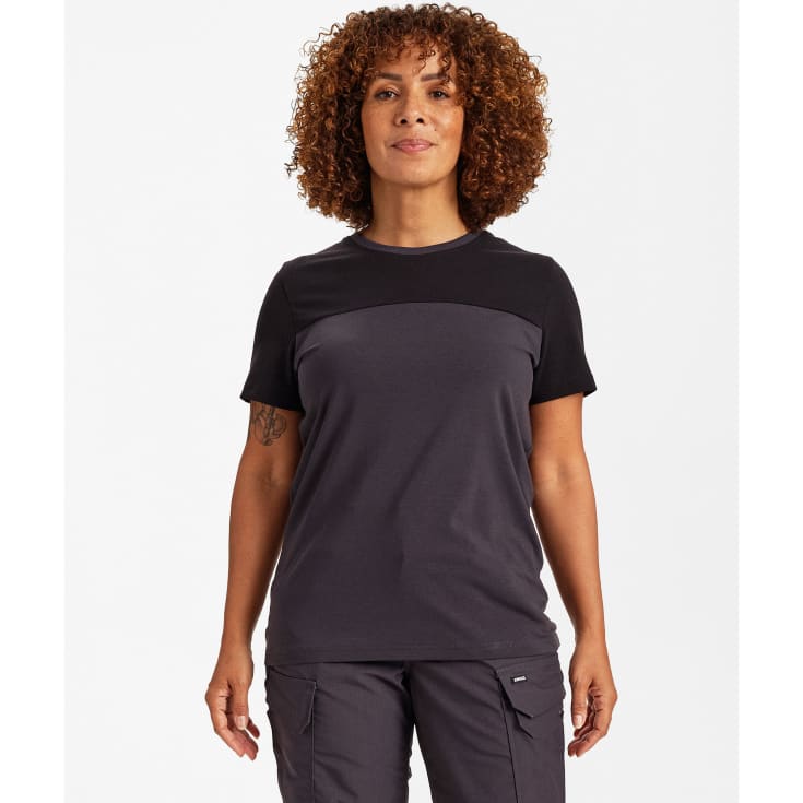 Engel Entire dame T-shirt, Anthracite Grey/Black, M