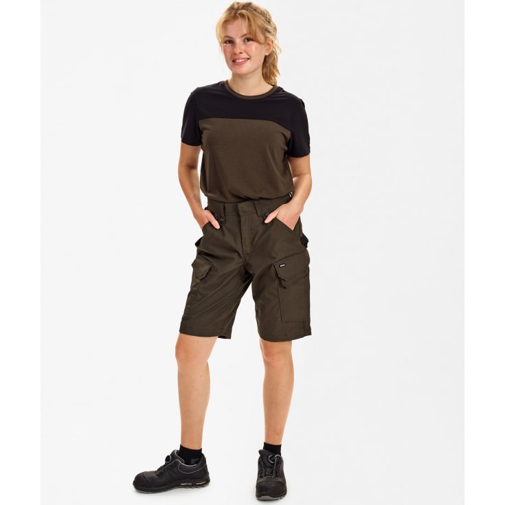 Engel Entire dame shorts, Forest green, 44