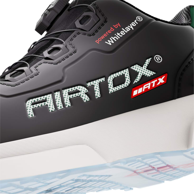 Airtox FL44 atx skyddssko, S3s, svart, st 48