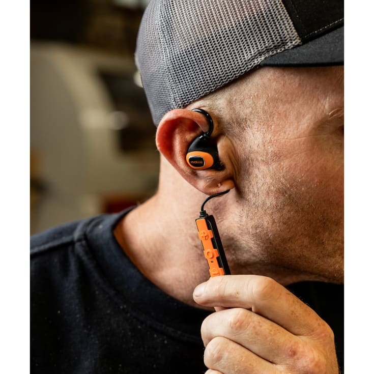 ISOtunes Pro 3.0 høreværn med Bluetooth, Sort/Orange, ONESIZE