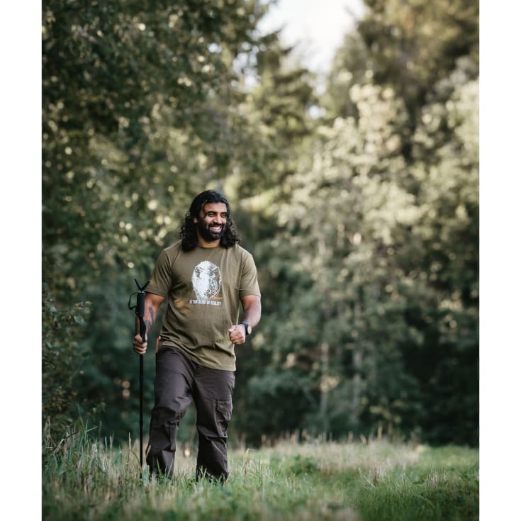 Pinewood Wild Boar T-shirt, Hunting Olive, XL