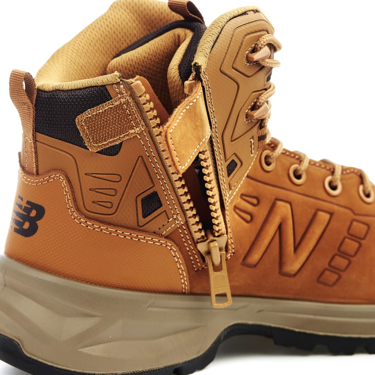New Balance Calibre Wheat sikkerhedsstøvler S3, Brun, 41,5