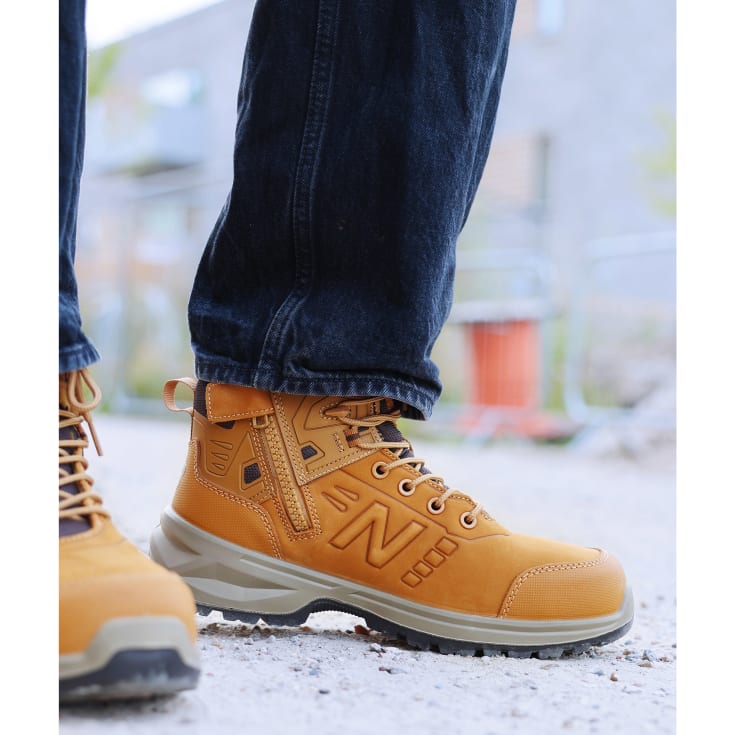 New Balance Calibre Wheat sikkerhedsstøvler S3, Brun, 41,5