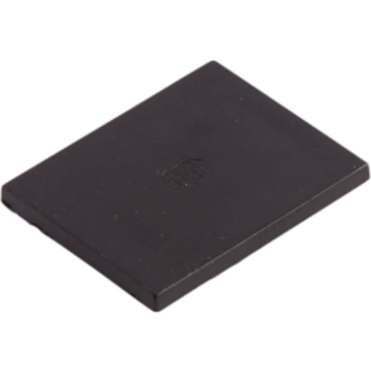 Ansell Lighting endestykke uden hul, 26x21,3 mm, sort