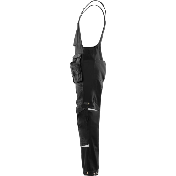 Fristads håndværkeroveralls 1830 GSTT full stretch, Sort, C60