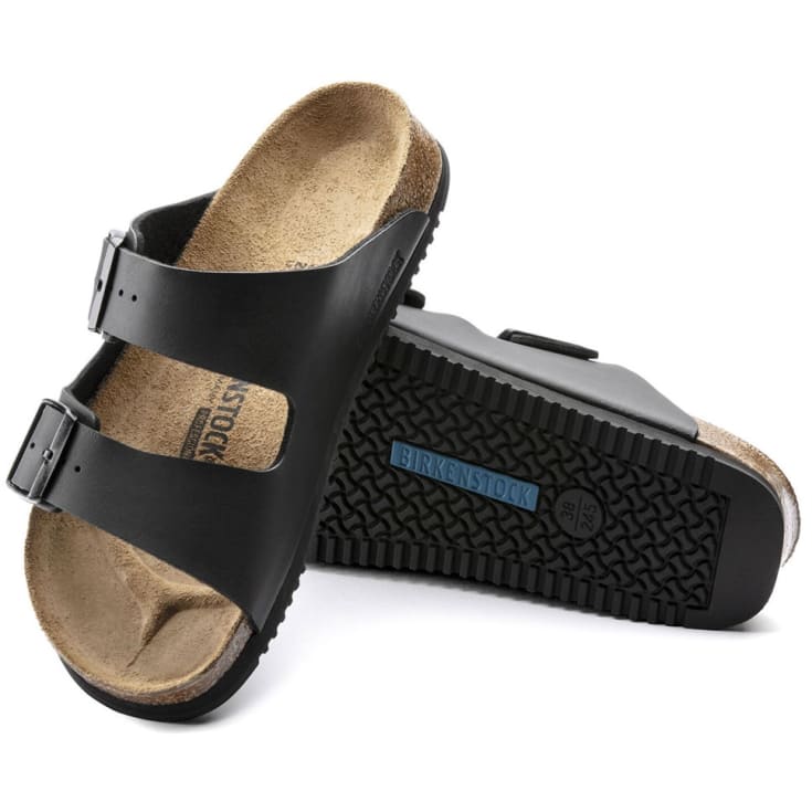 Birkenstock Arizona Narrow Fit sandaler, Sort, 43