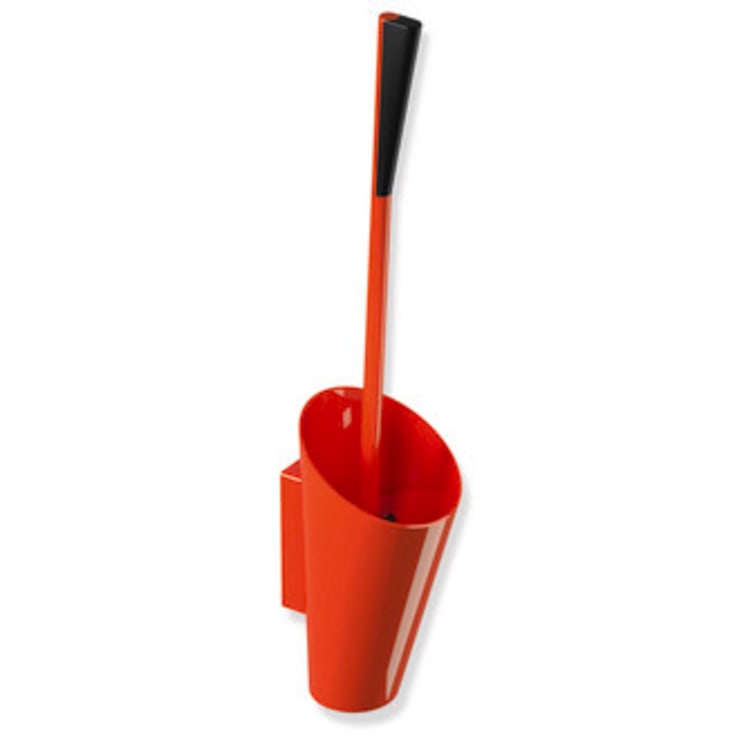 Hewi Range 801 toiletbørste, rød