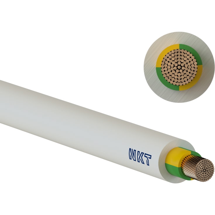 Kabel NOIKX Flex 90° 1G70 Eca, lysegrå T500