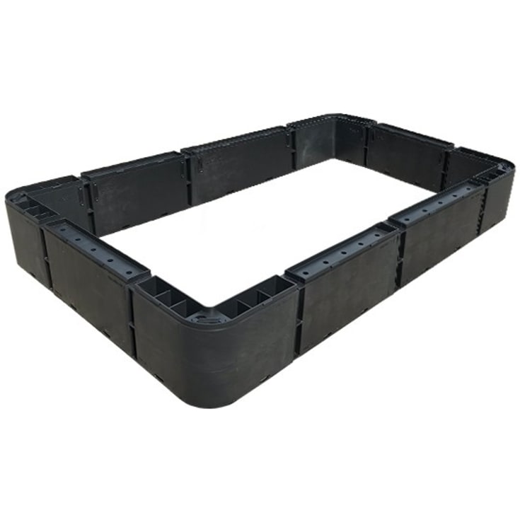 Lauridsen 1200 x 900 x 150 mm mellemsektion, kabelbrønd, usamlet