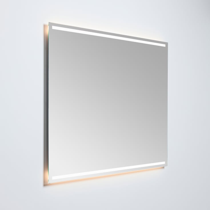 Loevschall Aarhus spejl med lys, 100x75 cm