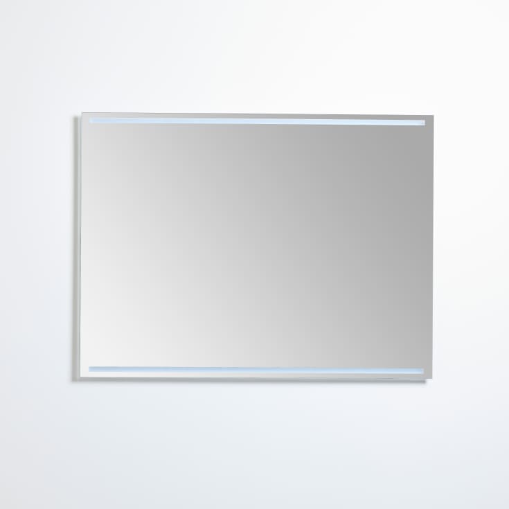 Loevschall Aarhus spejl med lys, 100x75 cm