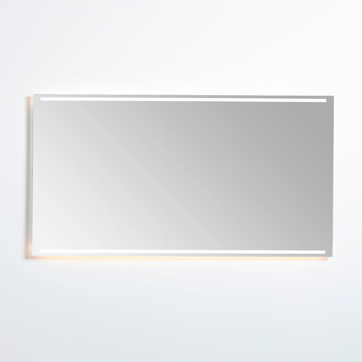 Loevschall Aarhus speil med lys, 140x75 cm