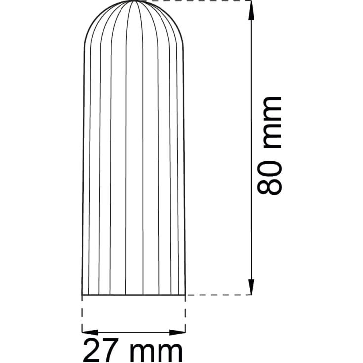 Habo dørstopper, grå
