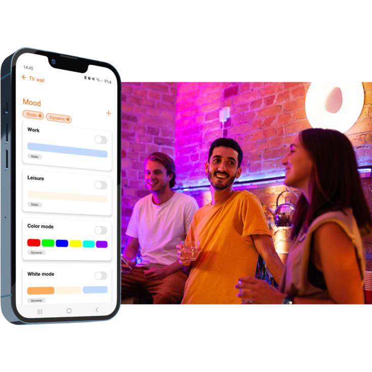 Osram Smart+ Wifi E14 kronepære, farveskift + justerbar hvid, 4,9W