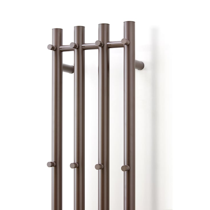 Cassøe Catania håndklædetørrer, el, 26x142 cm, mat bronze