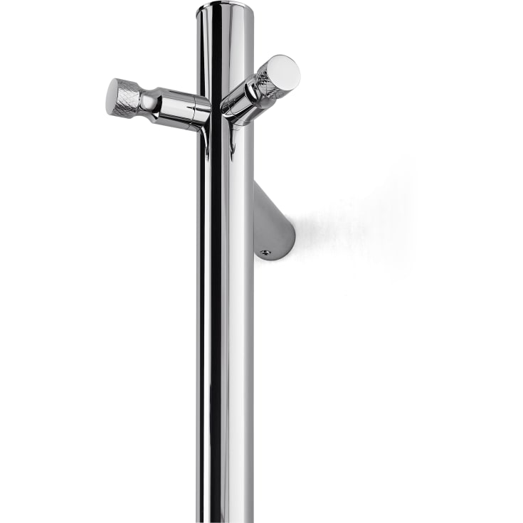 Cassøe Rimini håndkletørker, el, 8,5x148 cm, polert rustfritt stål