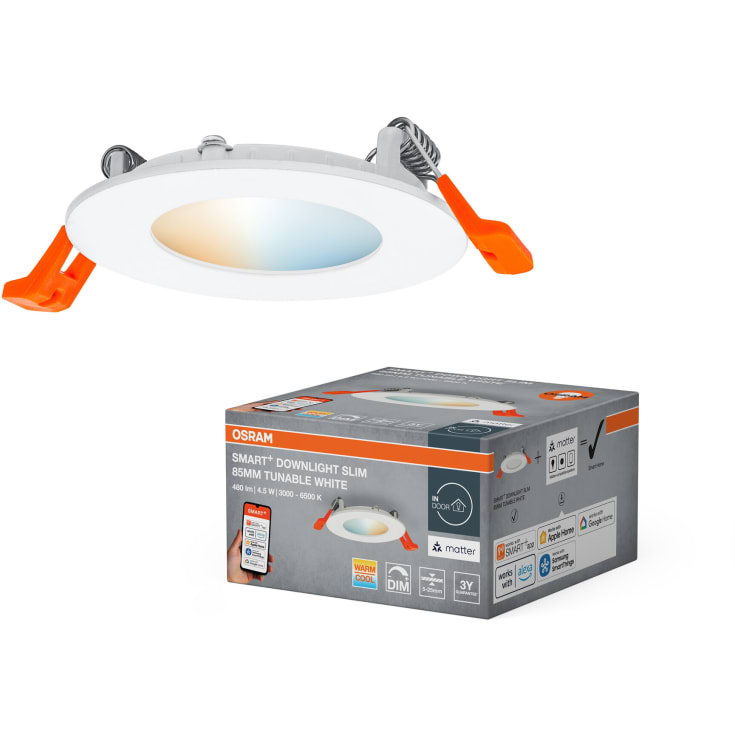 OSRAM SMART+ Downlight Slim 240lm 4,5W/827-865 85mm hvid WiFi