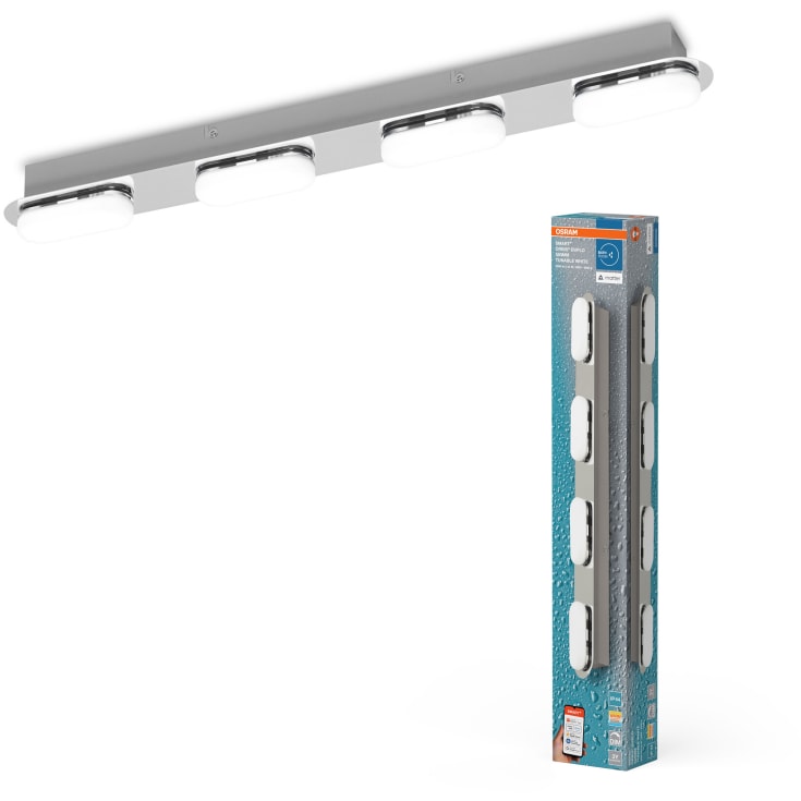 Osram Smart+ Wifi Orbis Duplo væglampe, justerbar hvid, 57,5 cm