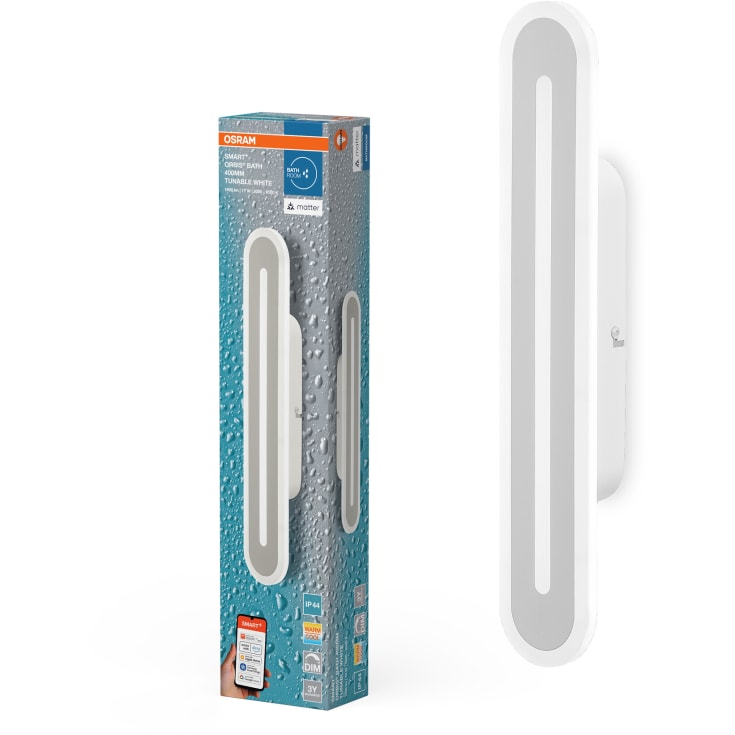 Osram Smart+ Wifi Speillampe for bad, justerbar hvit, 40 cm
