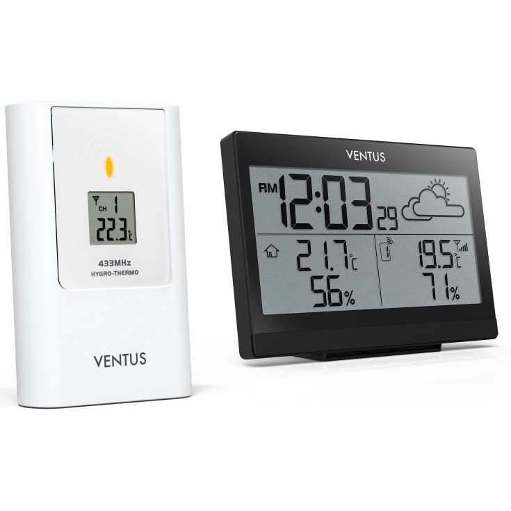 Ventus værstasjon W220, display