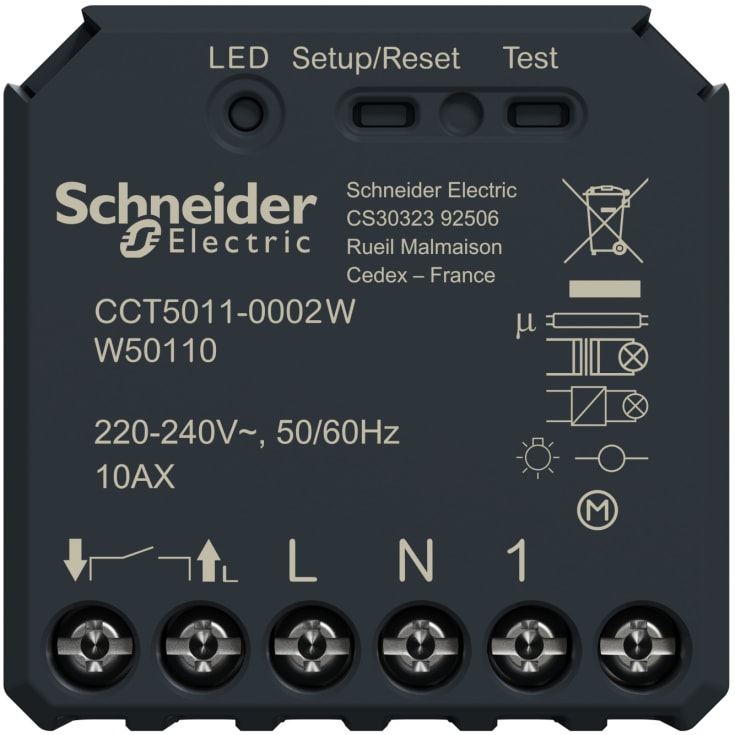 Schneider Electric Wiser zigbee afbryder for dåsemontering