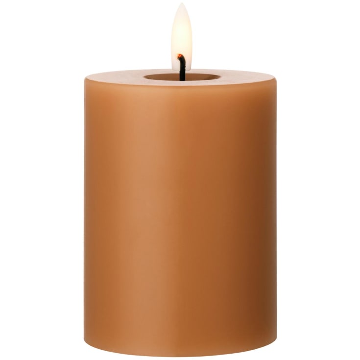 Ester & Erik LED kubbelys, varm brun, 10 cm
