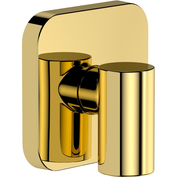 Hansgrohe FixFit Fine Q slanguttag, polerad guld