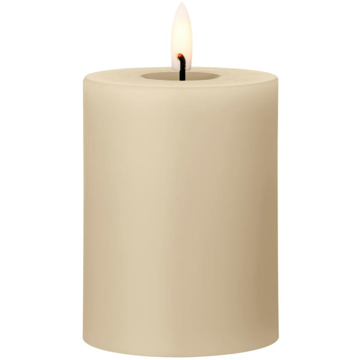 Ester & Erik LED blockljus, sand, 10 cm