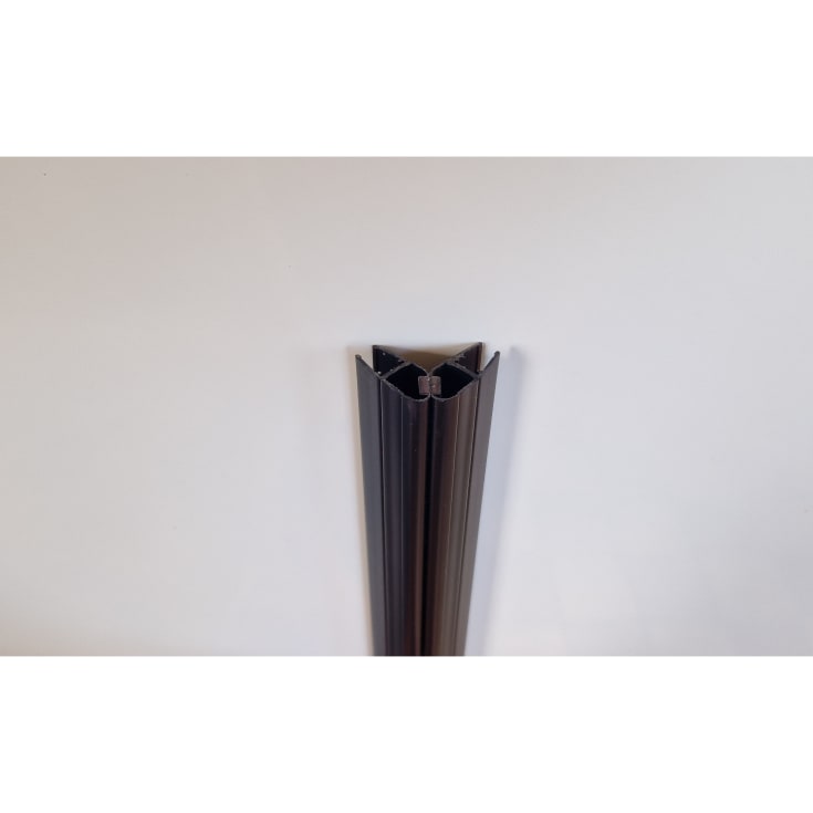 Contura Shower Showerama Art mangnetliste, til hjørne, mat sort