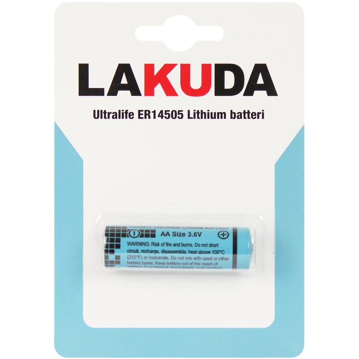 Ultralife ER14505 Lithium batteri, AA / 3,6 V