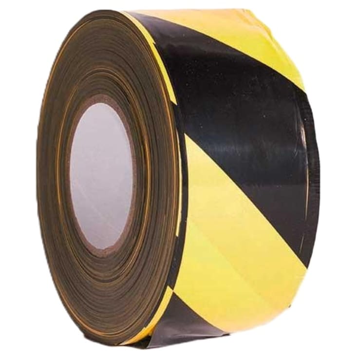 Roliba afmærkningsbånd, gul/sort, 500 m