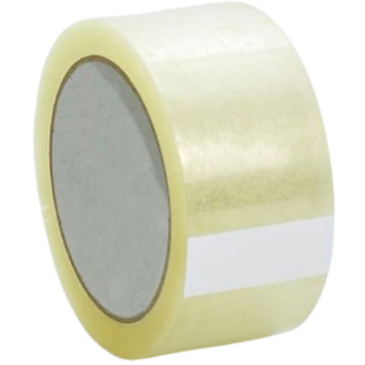 Roliba PVC pakketape, klar, 50 mm x 66 m