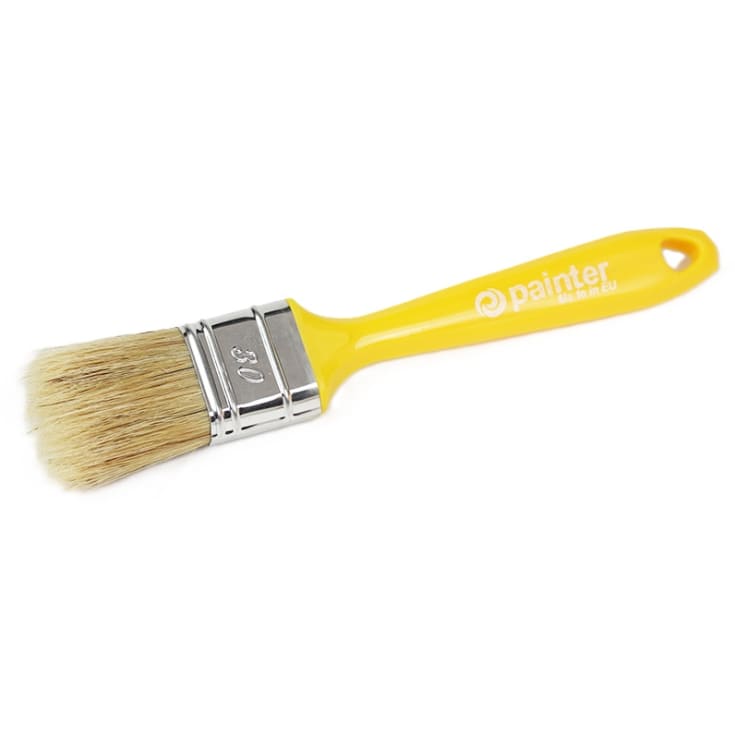 Roliba flat børste med plasthåndtak, 30 x 14 mm