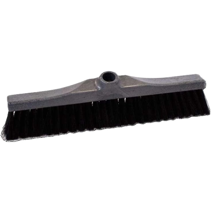 Roliba skolekost uden skaft, med bløde hår, plast, 400 x 47 mm