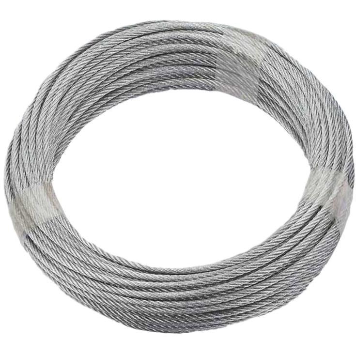 Stålwire, galvaniseret 3,0 mm, 30 meter