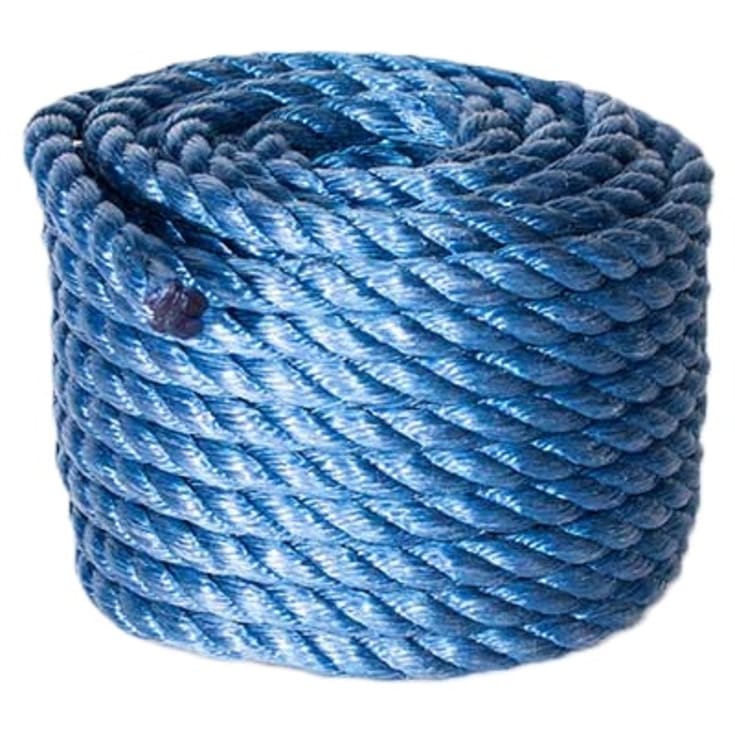 Polyreb blå, 16 mm x 20 meter