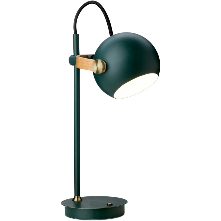 Halo Design DC oppladdningsbar bordlampe, grønn