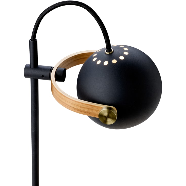 Halo Design DC genopladelig bordlampe, sort